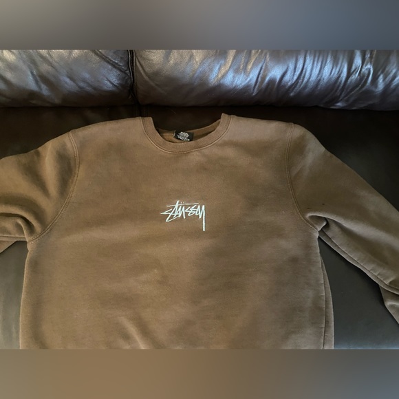 Stussy Sweaters - Brown Stussy Sweatshirt